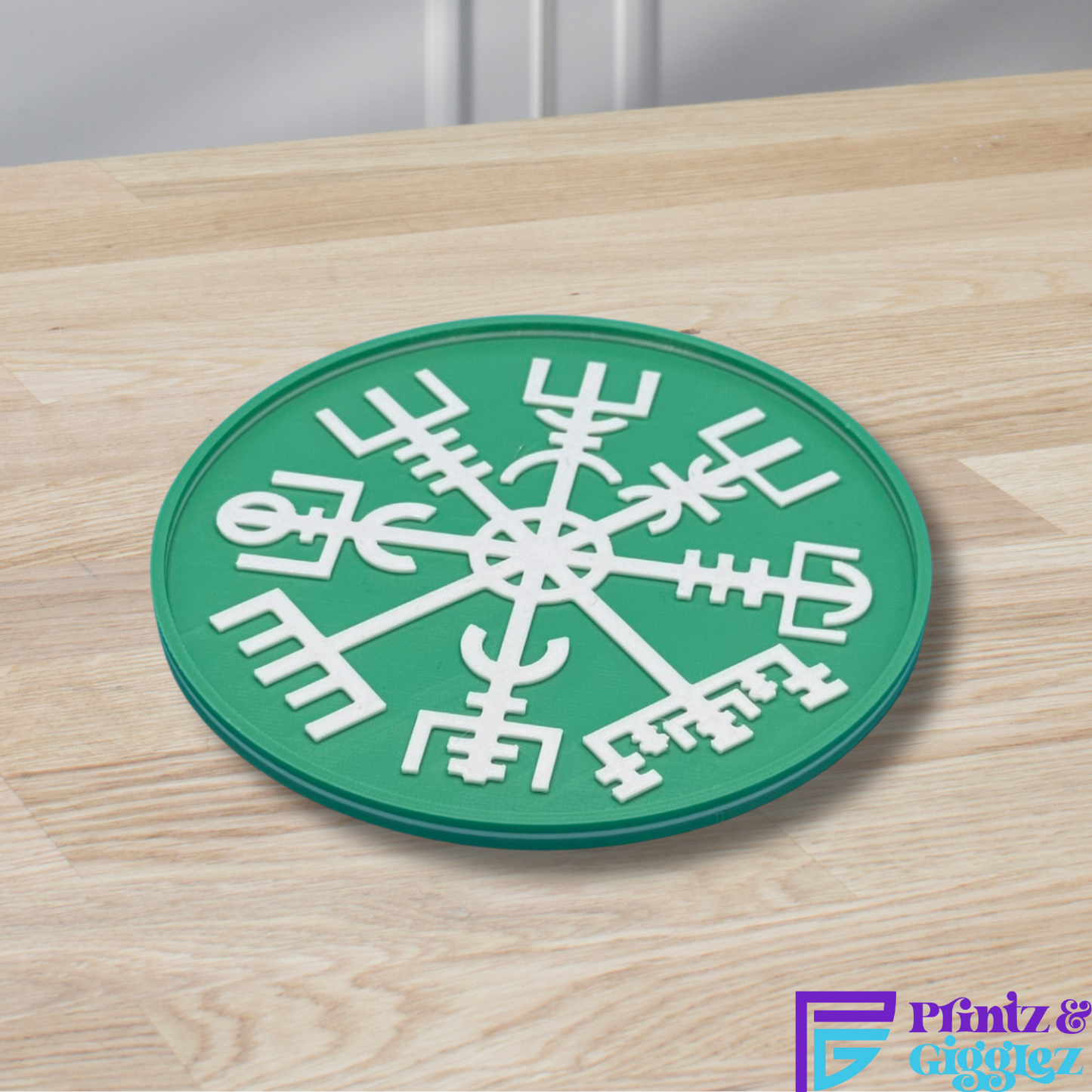 Coasters - 6 Custom Drink Coasters with Holder, 3D Printed Home Decor for Housewarming and Wedding Gifts for Her and Him